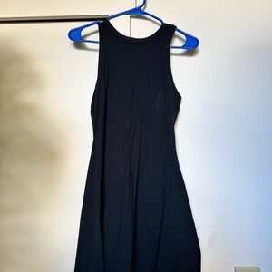 Elegant Black Sleeveless Dress